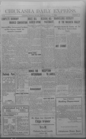 Chickasha Daily Express. (Chickasha, Okla.), Vol. 9, No. 40, Ed. 1 Monday, February 17, 1908