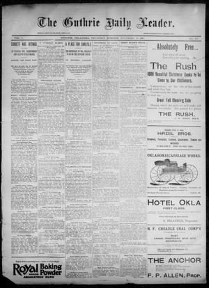 The Guthrie Daily Leader. (Guthrie, Okla.), Vol. 6, No. 137, Ed. 1, Thursday, November 14, 1895