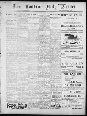 The Guthrie Daily Leader. (Guthrie, Okla.), Vol. 7, No. 133, Ed. 1, Friday, May 15, 1896