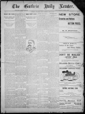 The Guthrie Daily Leader. (Guthrie, Okla.), Vol. 8, No. 10, Ed. 1, Friday, June 12, 1896