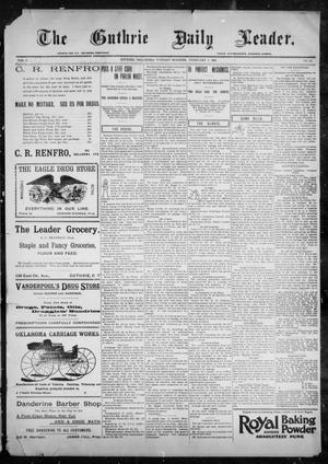 The Guthrie Daily Leader. (Guthrie, Okla.), Vol. 9, No. 59, Ed. 1, Tuesday, February 9, 1897