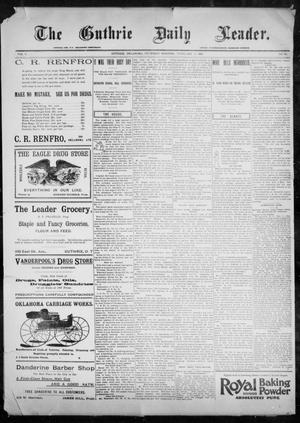 The Guthrie Daily Leader. (Guthrie, Okla.), Vol. 9, No. 61, Ed. 1, Thursday, February 11, 1897