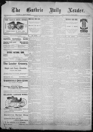 The Guthrie Daily Leader. (Guthrie, Okla.), Vol. 9, No. 66, Ed. 1, Wednesday, February 17, 1897