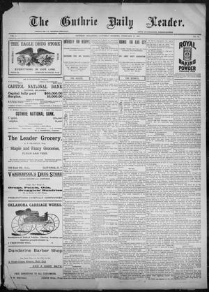 The Guthrie Daily Leader. (Guthrie, Okla.), Vol. 9, No. 74, Ed. 1, Saturday, February 27, 1897