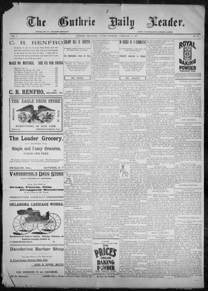 The Guthrie Daily Leader. (Guthrie, Okla.), Vol. 9, No. 75, Ed. 1, Sunday, February 28, 1897