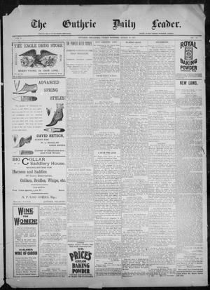 The Guthrie Daily Leader. (Guthrie, Okla.), Vol. 9, No. 97, Ed. 1, Friday, March 26, 1897