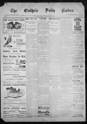 The Guthrie Daily Leader. (Guthrie, Okla.), Vol. 9, No. 113, Ed. 1, Thursday, April 15, 1897