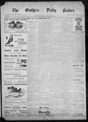 The Guthrie Daily Leader. (Guthrie, Okla.), Vol. 9, No. 115, Ed. 1, Saturday, April 17, 1897