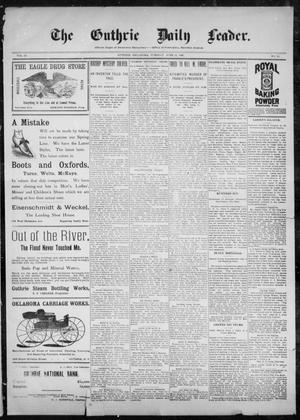 The Guthrie Daily Leader. (Guthrie, Okla.), Vol. 10, No. 13, Ed. 1, Tuesday, June 15, 1897