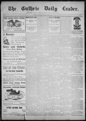 The Guthrie Daily Leader. (Guthrie, Okla.), Vol. 10, No. 16, Ed. 1, Friday, June 18, 1897
