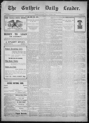 The Guthrie Daily Leader. (Guthrie, Okla.), Vol. 10, No. 117, Ed. 1, Friday, October 15, 1897