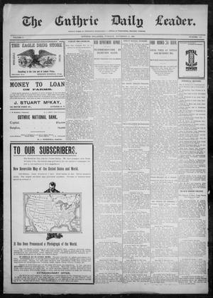 The Guthrie Daily Leader. (Guthrie, Okla.), Vol. 10, No. 149, Ed. 1, Tuesday, November 23, 1897