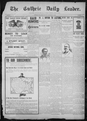 The Guthrie Daily Leader. (Guthrie, Okla.), Vol. 10, No. 155, Ed. 1, Tuesday, November 30, 1897