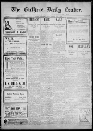 The Guthrie Daily Leader. (Guthrie, Okla.), Vol. 12, No. 319, Ed. 1, Monday, June 5, 1899