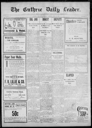 The Guthrie Daily Leader. (Guthrie, Okla.), Vol. 14, No. 39, Ed. 1, Monday, July 17, 1899