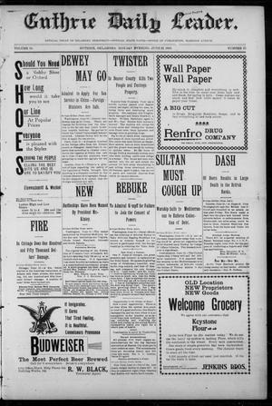 Guthrie Daily Leader. (Guthrie, Okla.), Vol. 16, No. 23, Ed. 1, Monday, June 25, 1900