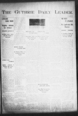The Guthrie Daily Leader. (Guthrie, Okla.), Vol. 16, No. 110, Ed. 1, Saturday, October 6, 1900
