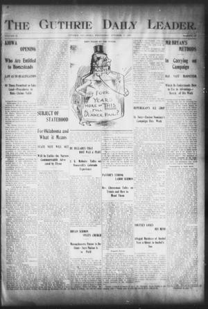 The Guthrie Daily Leader. (Guthrie, Okla.), Vol. 16, No. 113, Ed. 1, Wednesday, October 10, 1900