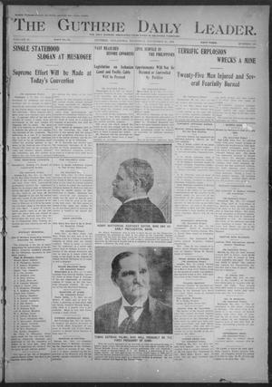 The Guthrie Daily Leader. (Guthrie, Okla.), Vol. 18, No. 150, Ed. 1, Thursday, November 14, 1901