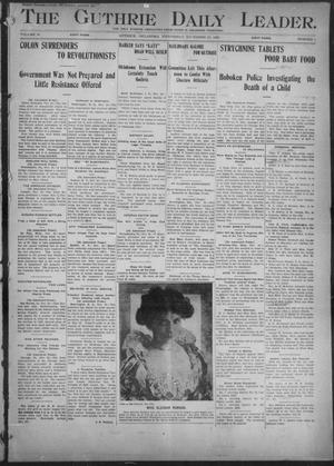 The Guthrie Daily Leader. (Guthrie, Okla.), Vol. 19, No. 1, Ed. 1, Wednesday, November 20, 1901