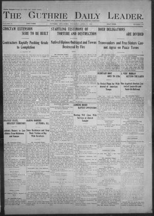 The Guthrie Daily Leader. (Guthrie, Okla.), Vol. 19, No. 115, Ed. 1, Thursday, April 17, 1902