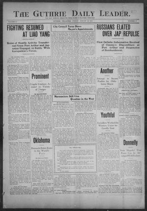 The Guthrie Daily Leader. (Guthrie, Okla.), Vol. 24, No. 27, Ed. 1, Friday, August 26, 1904