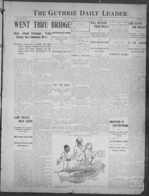 The Guthrie Daily Leader. (Guthrie, Okla.), Vol. 28, No. 21, Ed. 1, Tuesday, September 18, 1906