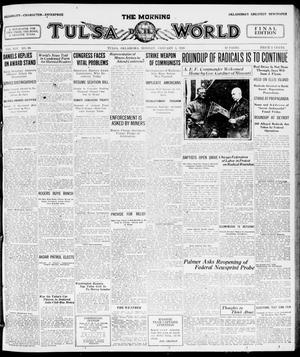 The Morning Tulsa Daily World (Tulsa, Okla.), Vol. 14, No. 99, Ed. 1, Monday, January 5, 1920