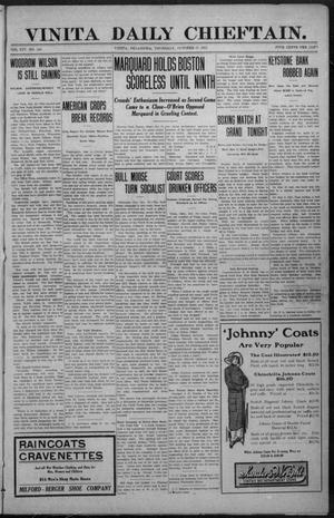 Vinita Daily Chieftain. (Vinita, Okla.), Vol. 14, No. 140, Ed. 1 Thursday, October 10, 1912