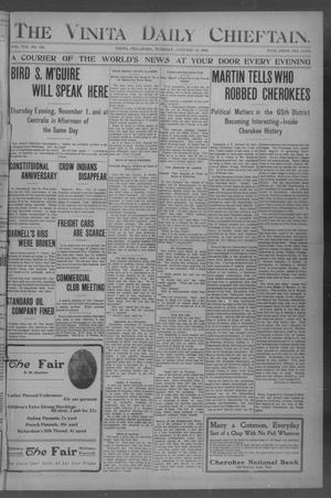 The Vinita Daily Chieftain. (Vinita, Okla.), Vol. 8, No. 308, Ed. 1 Tuesday, October 30, 1906