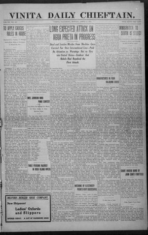 Vinita Daily Chieftain. (Vinita, Okla.), Vol. 12, No. 307, Ed. 1 Monday, April 17, 1911
