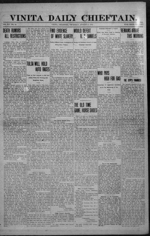 Vinita Daily Chieftain. (Vinita, Okla.), Vol. 14, No. 94, Ed. 1 Thursday, August 15, 1912