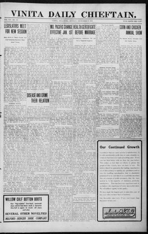 Vinita Daily Chieftain. (Vinita, Okla.), Vol. 14, No. 207, Ed. 1 Monday, December 30, 1912