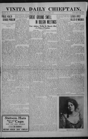 Vinita Daily Chieftain. (Vinita, Okla.), Vol. 14, No. 161, Ed. 1 Monday, November 4, 1912
