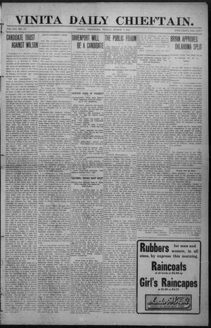 Vinita Daily Chieftain. (Vinita, Okla.), Vol. 13, No. 271, Ed. 1 Friday, March 8, 1912