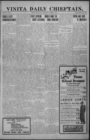 Vinita Daily Chieftain. (Vinita, Okla.), Vol. 14, No. 146, Ed. 1 Thursday, October 17, 1912