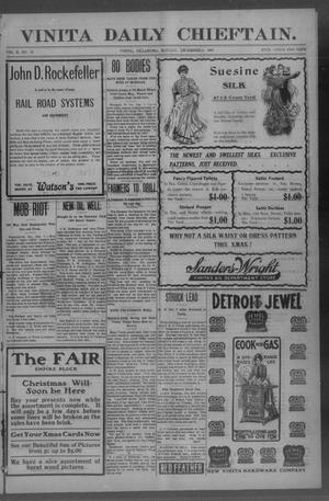 Vinita Daily Chieftain. (Vinita, Okla.), Vol. 10, No. 23, Ed. 1 Monday, December 9, 1907