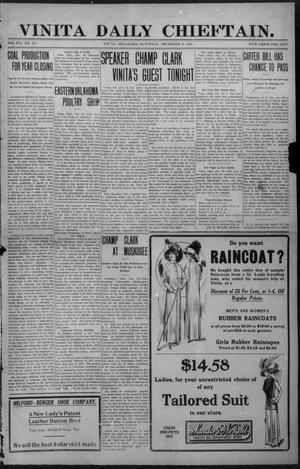 Vinita Daily Chieftain. (Vinita, Okla.), Vol. 13, No. 212, Ed. 1 Saturday, December 30, 1911