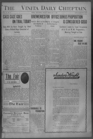 The Vinita Daily Chieftain. (Vinita, Okla.), Vol. 9, No. 75, Ed. 1 Friday, February 1, 1907