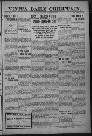 Vinita Daily Chieftain. (Vinita, Okla.), Vol. 12, No. 136, Ed. 1 Tuesday, September 27, 1910