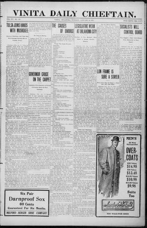 Vinita Daily Chieftain. (Vinita, Okla.), Vol. 14, No. 220, Ed. 1 Tuesday, January 14, 1913