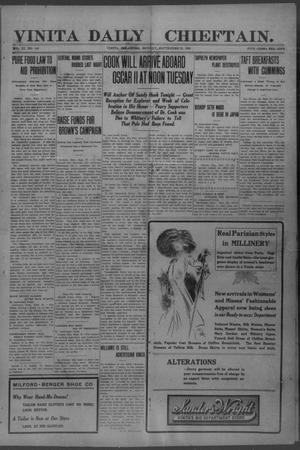Vinita Daily Chieftain. (Vinita, Okla.), Vol. 11, No. 134, Ed. 1 Monday, September 20, 1909