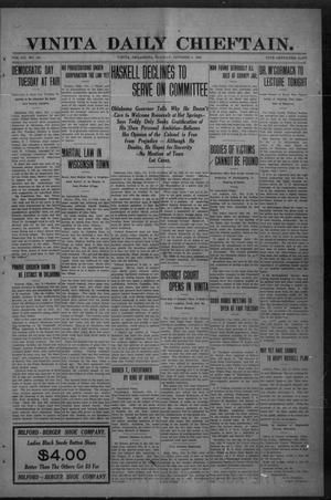 Vinita Daily Chieftain. (Vinita, Okla.), Vol. 12, No. 141, Ed. 1 Monday, October 3, 1910