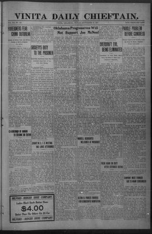 Vinita Daily Chieftain. (Vinita, Okla.), Vol. 12, No. 139, Ed. 1 Friday, September 30, 1910