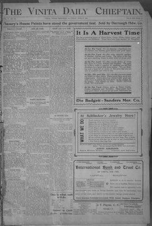 The Vinita Daily Chieftain. (Vinita, Indian Terr.), Vol. 5, No. 221, Ed. 1 Saturday, June 27, 1903