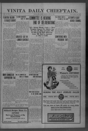 Vinita Daily Chieftain. (Vinita, Okla.), Vol. 11, No. 82, Ed. 1 Monday, July 19, 1909