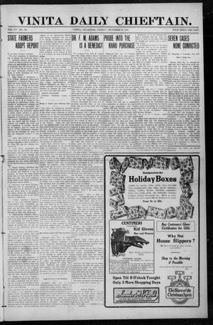 Vinita Daily Chieftain. (Vinita, Okla.), Vol. 14, No. 200, Ed. 1 Friday, December 20, 1912