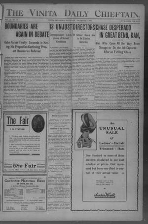 The Vinita Daily Chieftain. (Vinita, Okla.), Vol. 9, No. 29, Ed. 1 Saturday, December 8, 1906