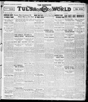 The Morning Tulsa Daily World (Tulsa, Okla.), Vol. 14, No. 324, Ed. 1, Tuesday, August 17, 1920