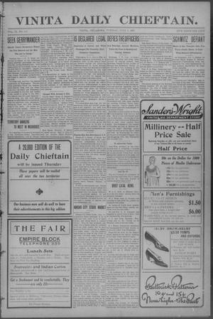 Vinita Daily Chieftain. (Vinita, Okla.), Vol. 9, No. 210, Ed. 1 Tuesday, July 9, 1907